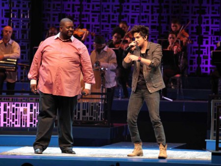 Péricles (Ex-Exalta) e Luan Santana juntos em DVD